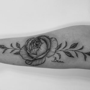 Tatouage style floral